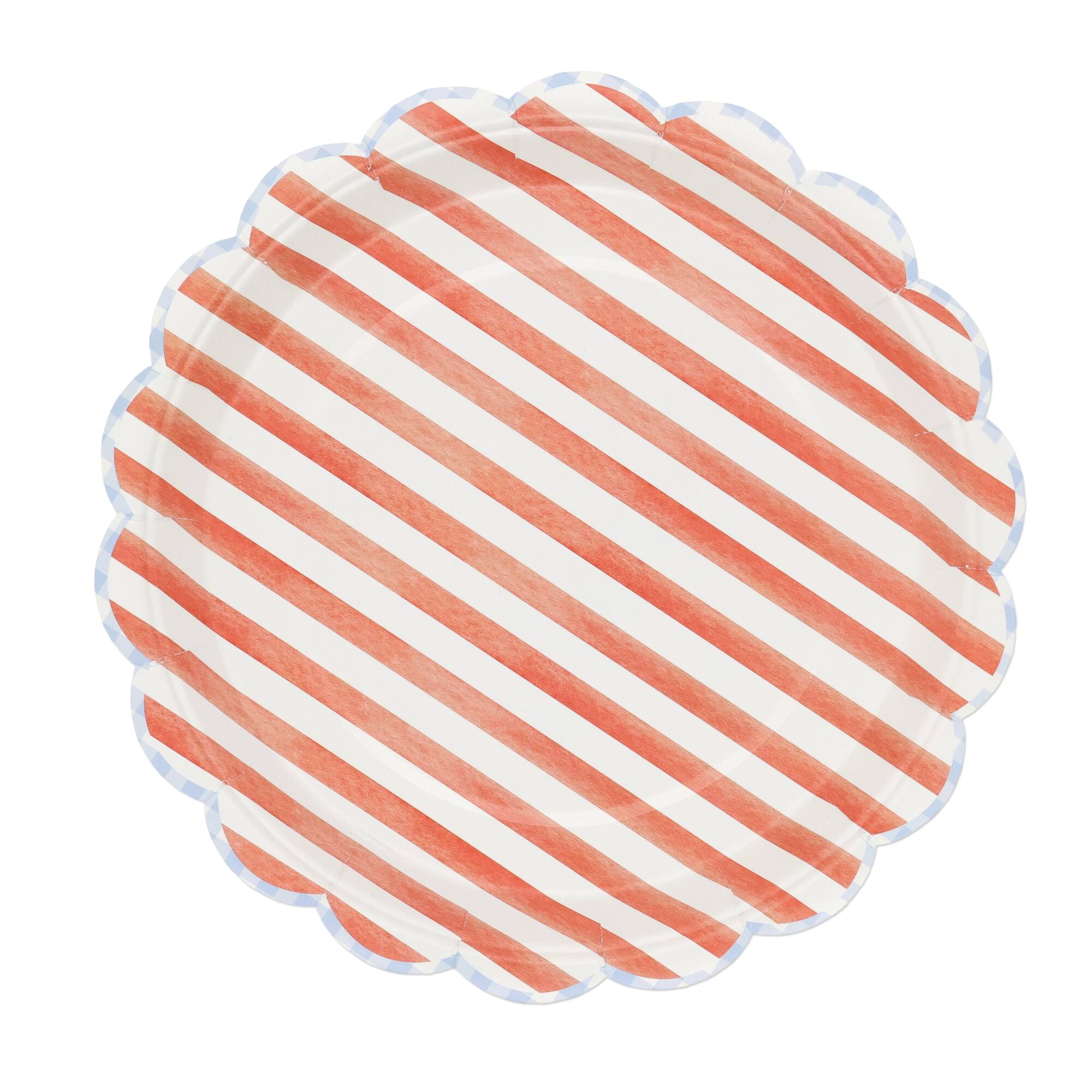 9" Red, White & Blue Stripes Dinner Plates, 10ct. by Celebrate It™